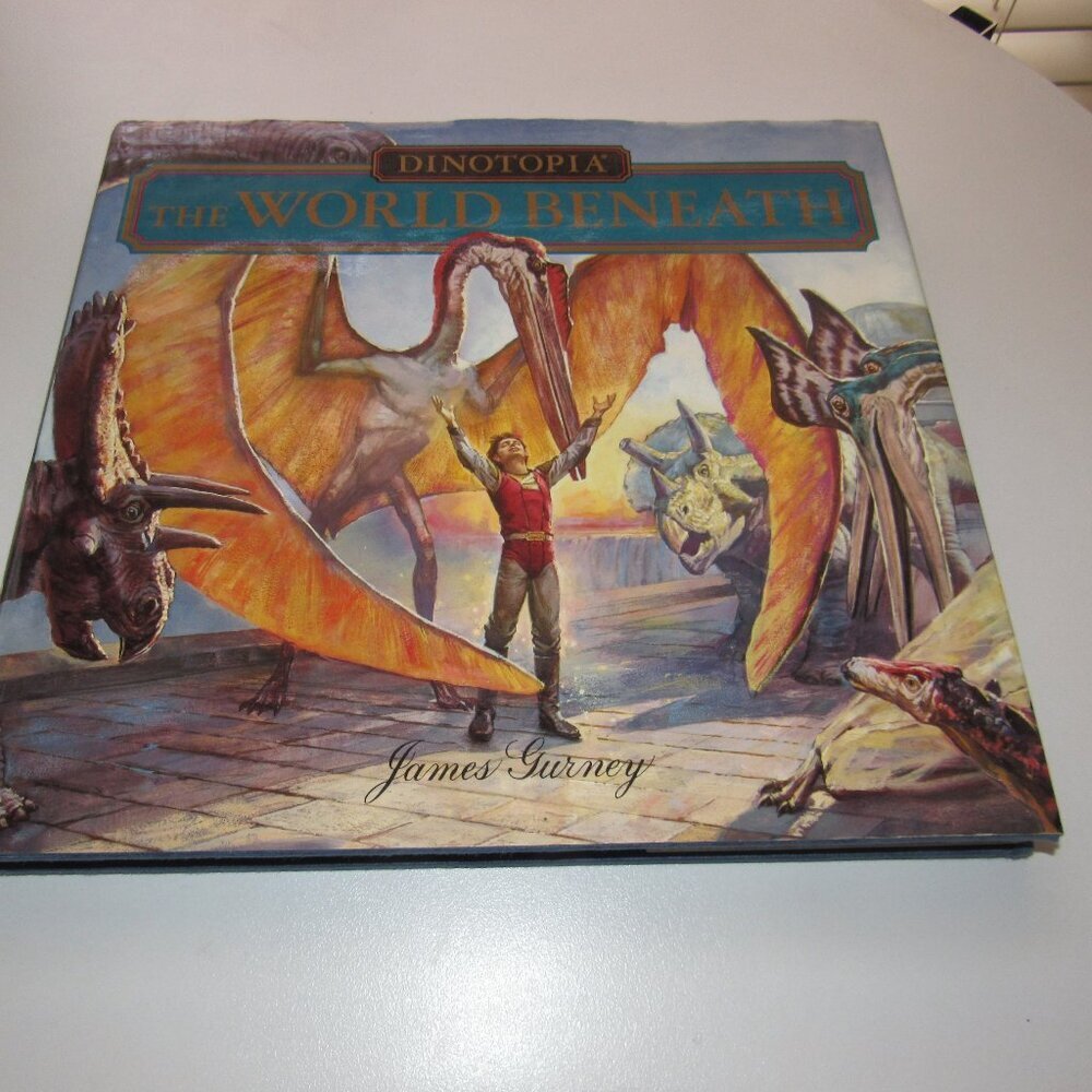 Dinotopia: The World Beneath by James Gurney – 1995 First Edition Hardcover w/DJ